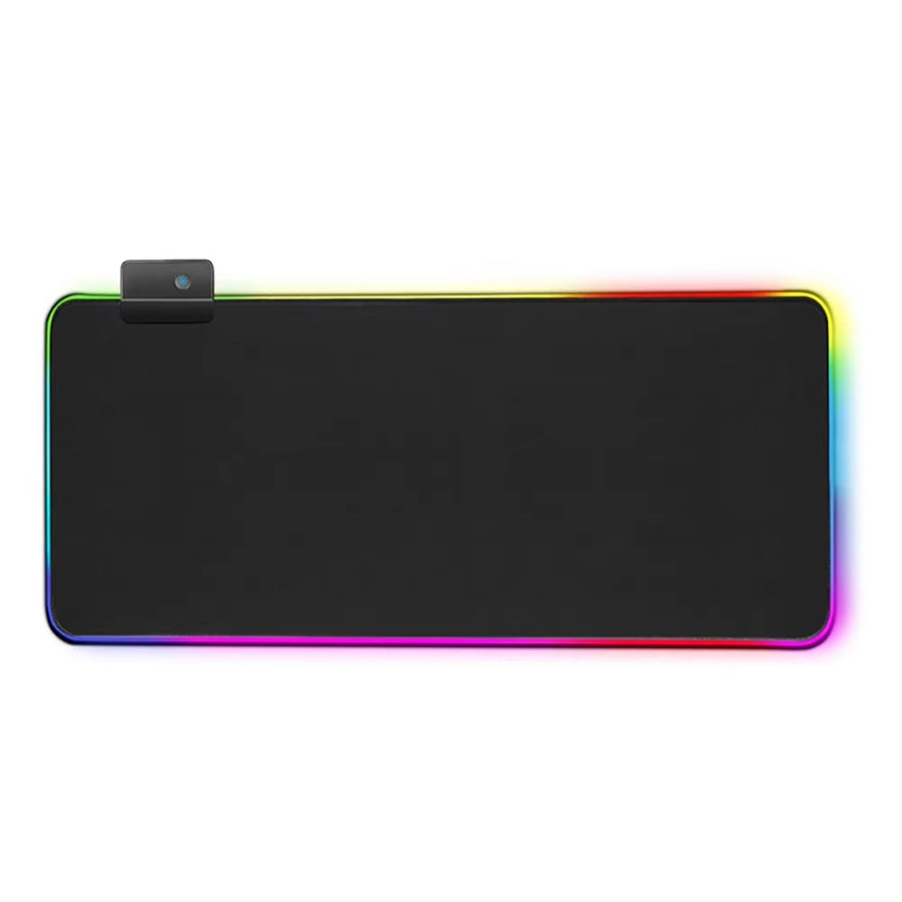 LED RGB Mousepad Colorful Light Luminous Desktop Mouse Pad Carpet Computer Accessory Large Keyboard Mat Gaming Mouse Mat XXL XL